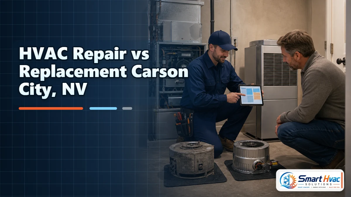 HVAC repair vs replacement in Carson City NV